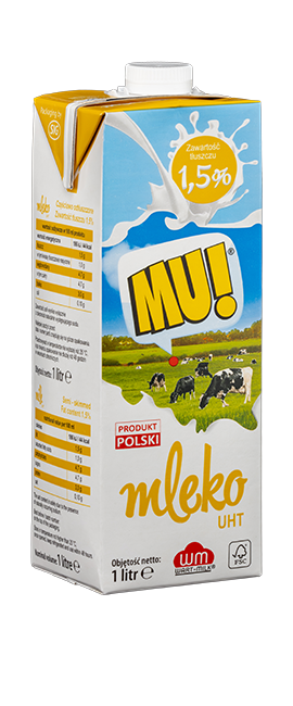 mleko UHT MU! 1,5%